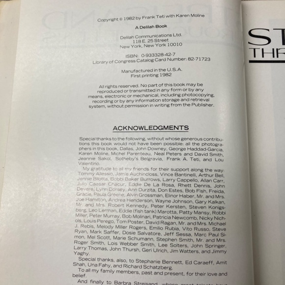 Vintage Book: Streisand Through The Lens By Frank Teti With Karen Moline GUC - Picture 5 of 9